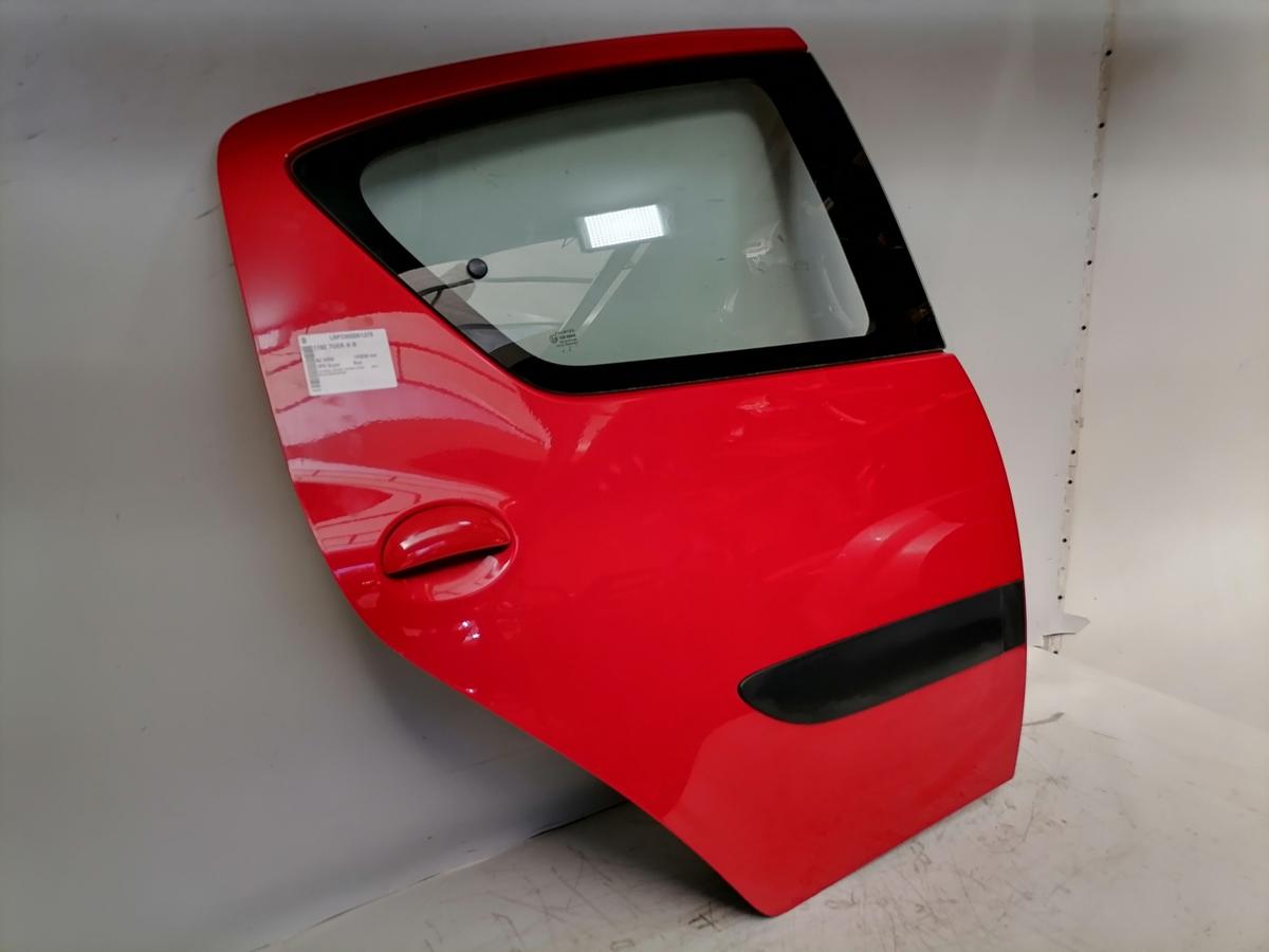 Toyota Aygo original T&uuml;r hinten rechts 3P0 Super Red Rohbau Bj.2008